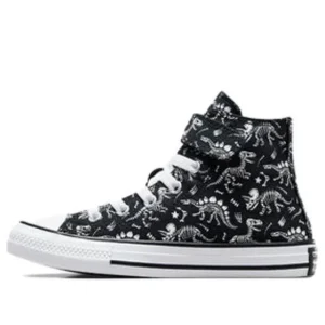 (PS) Converse Chuck Taylor All Star Easy-On Dinosaur 'Black White' A06122F
