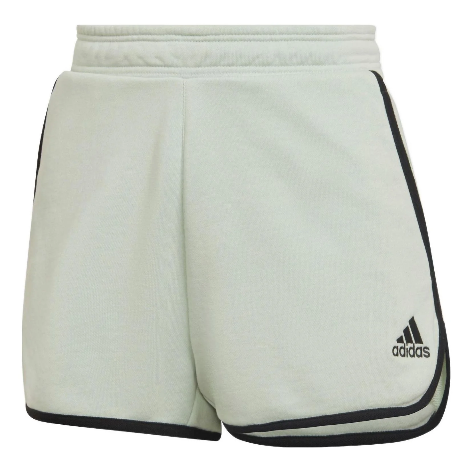 (WMNS) adidas French Terry High-Rise Shorts Asia Sizing 'Teal' HY5524