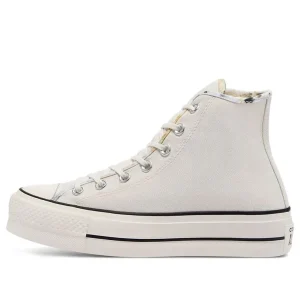 (WMNS) Converse Chuck Taylor All Star Platform High 'Washed Florals - Egret' 570969C