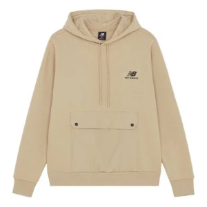 New Balance Logo Printing Pullover Khaki AMT14338-HNA