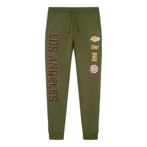 Mitchell & Ness x NBA Script Flight Jogger 'LA Lakers' BMSPDP22085-LALOLIV