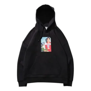 Li-Ning Champion Casual Couple Style Hoodie 'Black' AWDNB65-1
