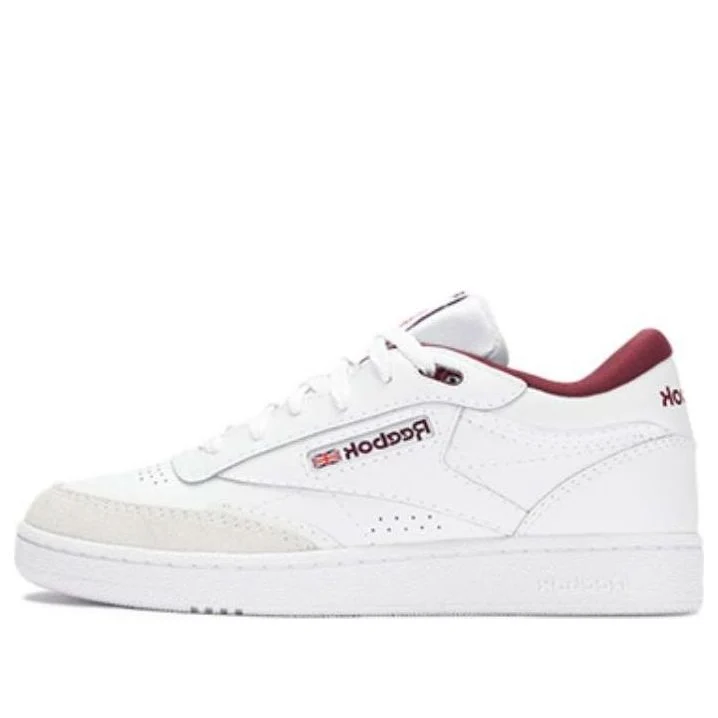 Reebok Classics Club C Mid II 'White Classic Maroon' 100033035