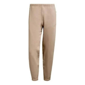 adidas originals Blue Version Series Solid Color Sports Bundle Feet Pants Khaki H33458