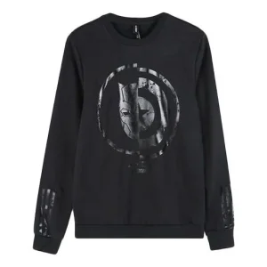 adidas neo U AVNGRS SWT Casual Sports Round Neck Pullover Black DW7810