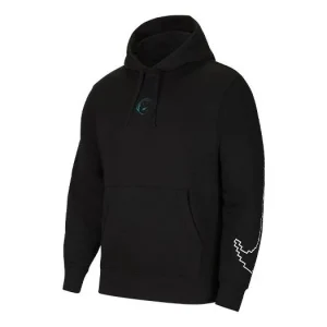 Nike Sportswear Club Fleece Pullover Hoodie 'LOL Black' DD5886-010
