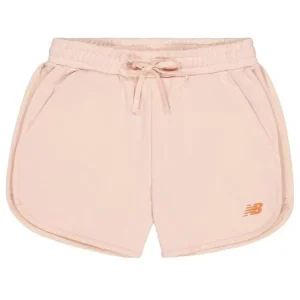 (WMNS) New Balance High-Rise Shorts With Placement Brand Logo Asia Sizing 'Pink' AWS41336-DVR