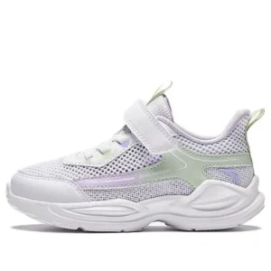 (PS) ANTA Running Series Sneakers 'White Purple Green' A322429977-2