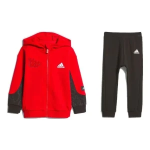 (PS) adidas CNY Full-Zip Hoodies Suits 'Red Black' IP7010