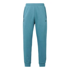 Men's adidas Wj Kn Reg Pnt Martial Arts Series Solid Color Running Sports Bundle Feet Long Pants/Trousers Blue H39292