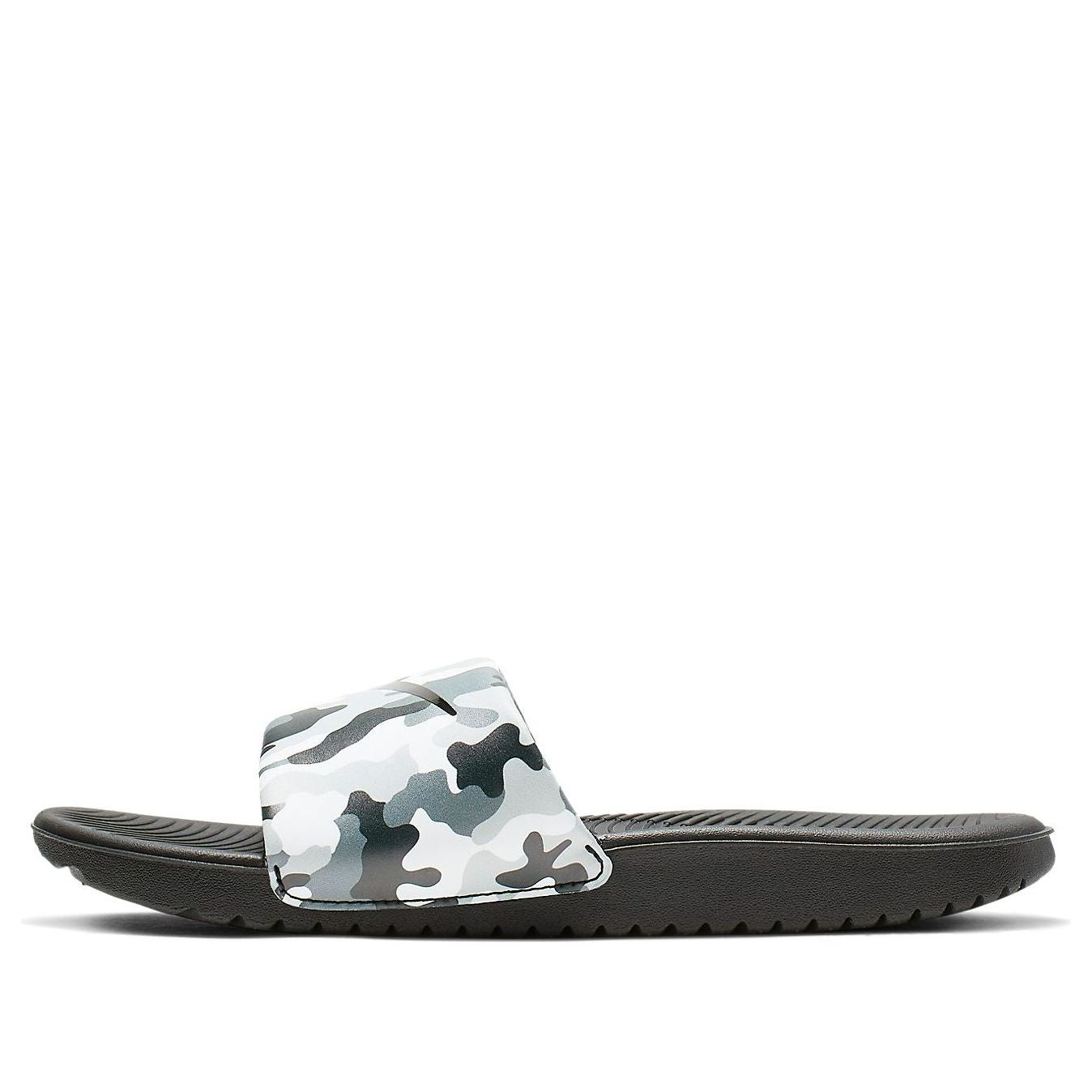(GS) Nike Kawa Slide Print 'Wolf Grey' 819358-008