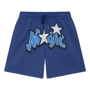 Mitchell & Ness x NBA Orlando Magic Big Logo Shorts 'Navy' MNJYSSS23103-BLUE