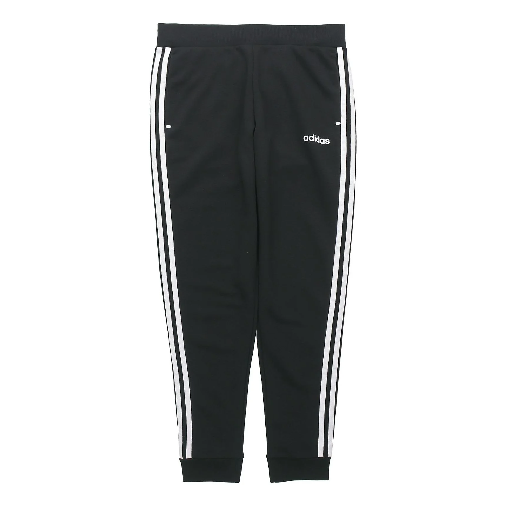 adidas neo M Ce 3sq2 Kn Tp Casual Sports Side Stripe Bundle Feet Long Pants Black GP4916