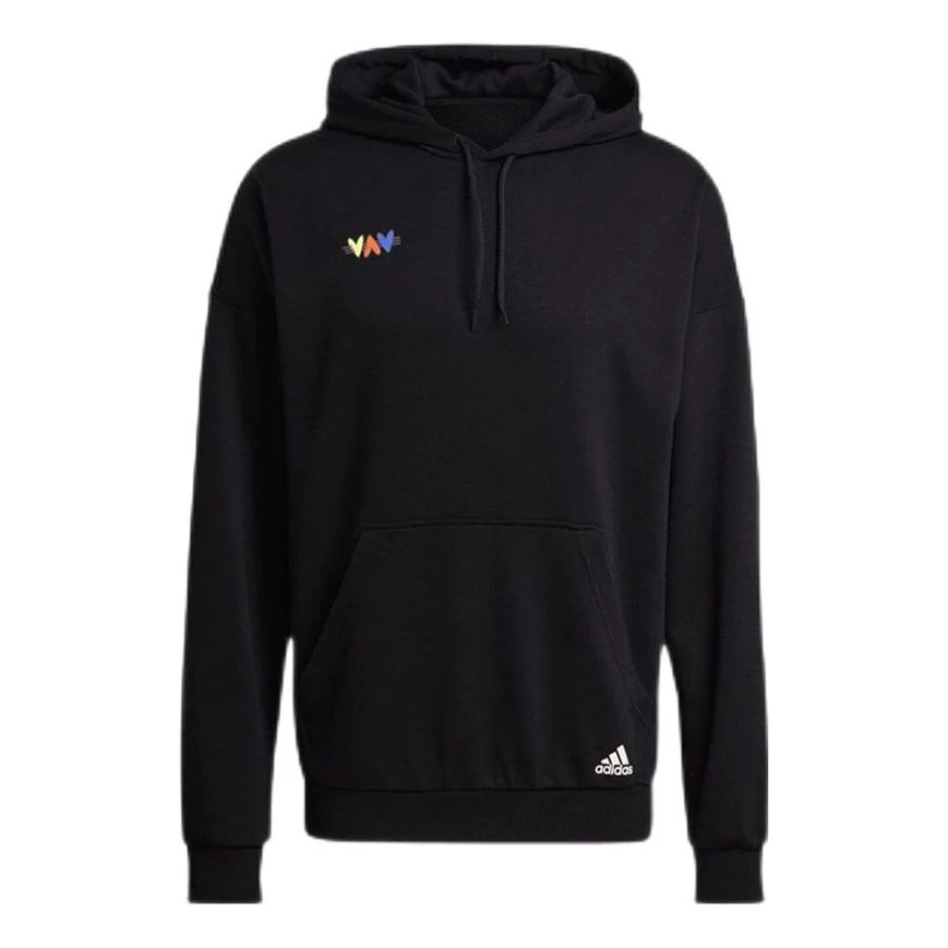 Men's adidas Back Logo Printing Sports Black H61133