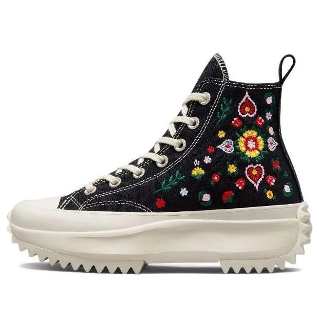 Converse Run Star Hike Platform High 'Floral Embroidery' A02192C