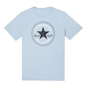 Converse Chuck Patch T-Shirt Asia Sizing 'Blue' 10007887-A33