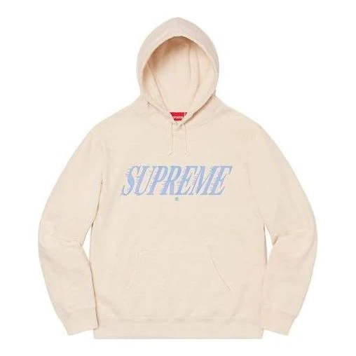 Supreme Crossover Hooded Sweatshirt 'Beige Blue' SUP-SS20-557