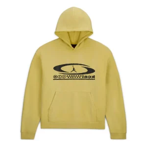 Air Jordan x Travis Scott Pullover Hoodie Asia Sizing 'Celery' FQ7822-308