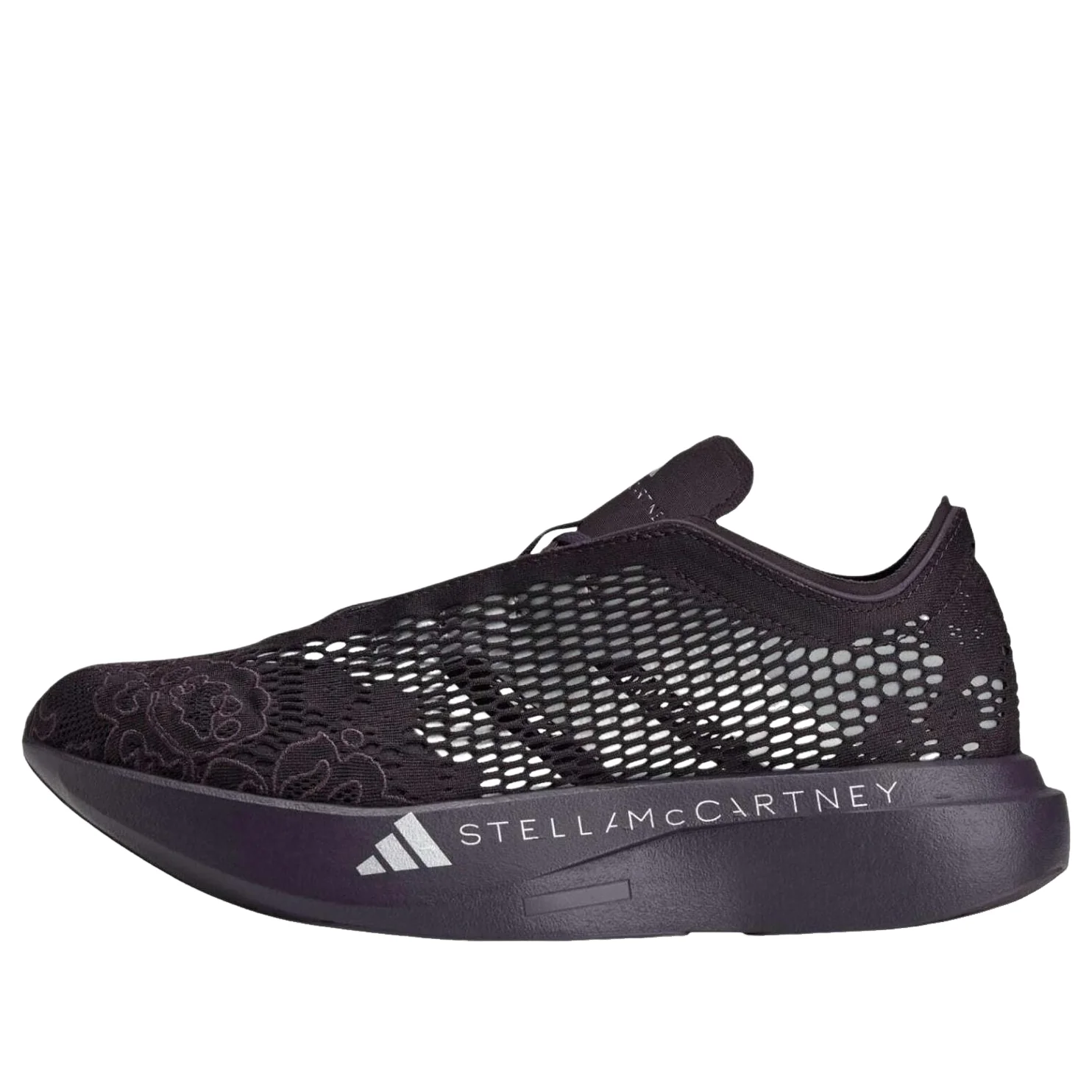 (WMNS) adidas x Stella McCartney Adizero Evo SL 'Black Reflective Silver' KK4222