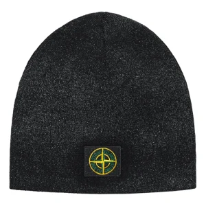 Supreme FW23 Week10 STONE ISLAND Reflective Beanie 'Black' SUP-FW23-2423