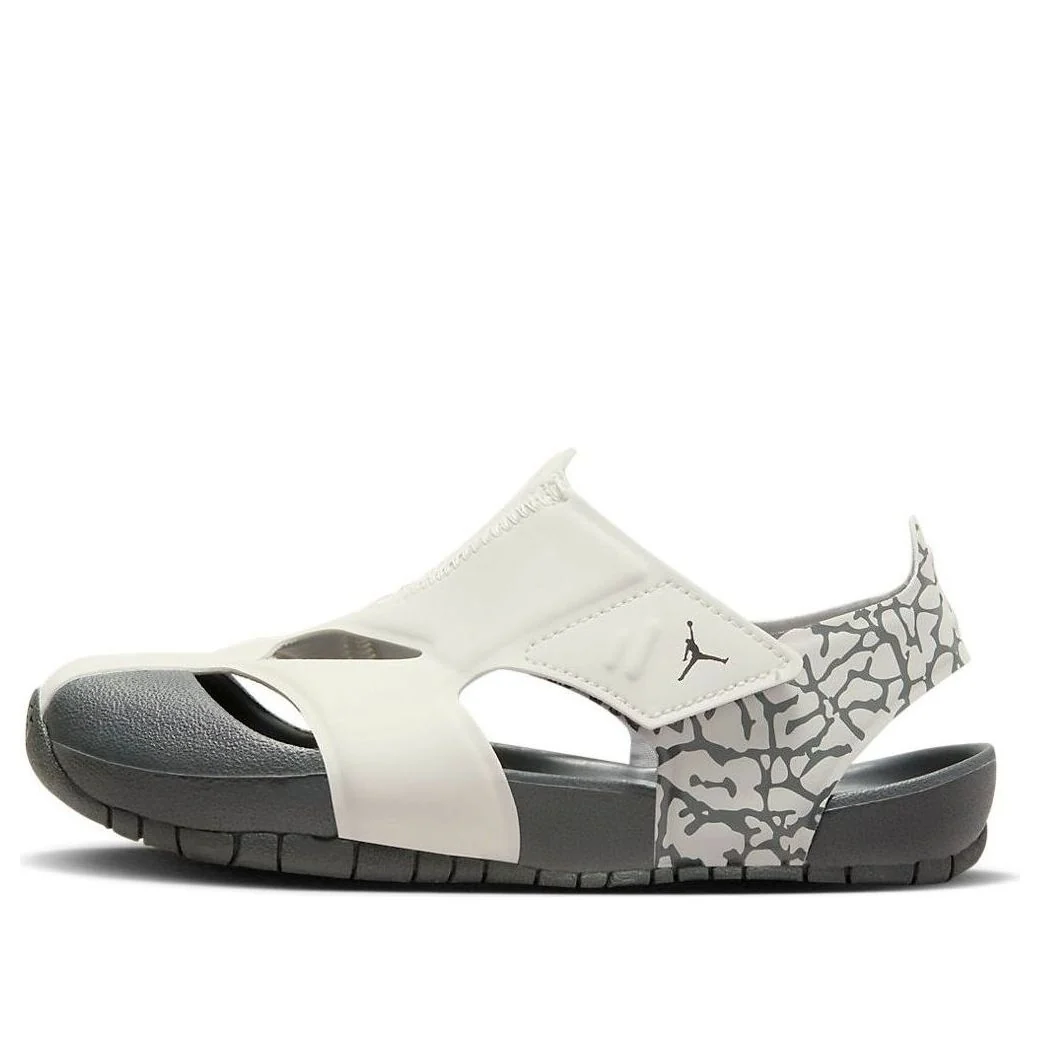 (PS) Air Jordan Flare Sandals 'Sail Iron Grey' CI7849-100
