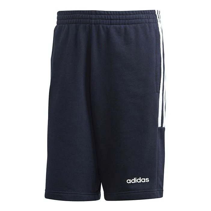 adidas Solid Color Sports Running Casual Shorts Blue EI6213