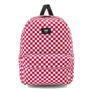 Vans Old Skool H2O Check Backpack 'Chili Pepper Checkerboard' VN0A5KI1O84