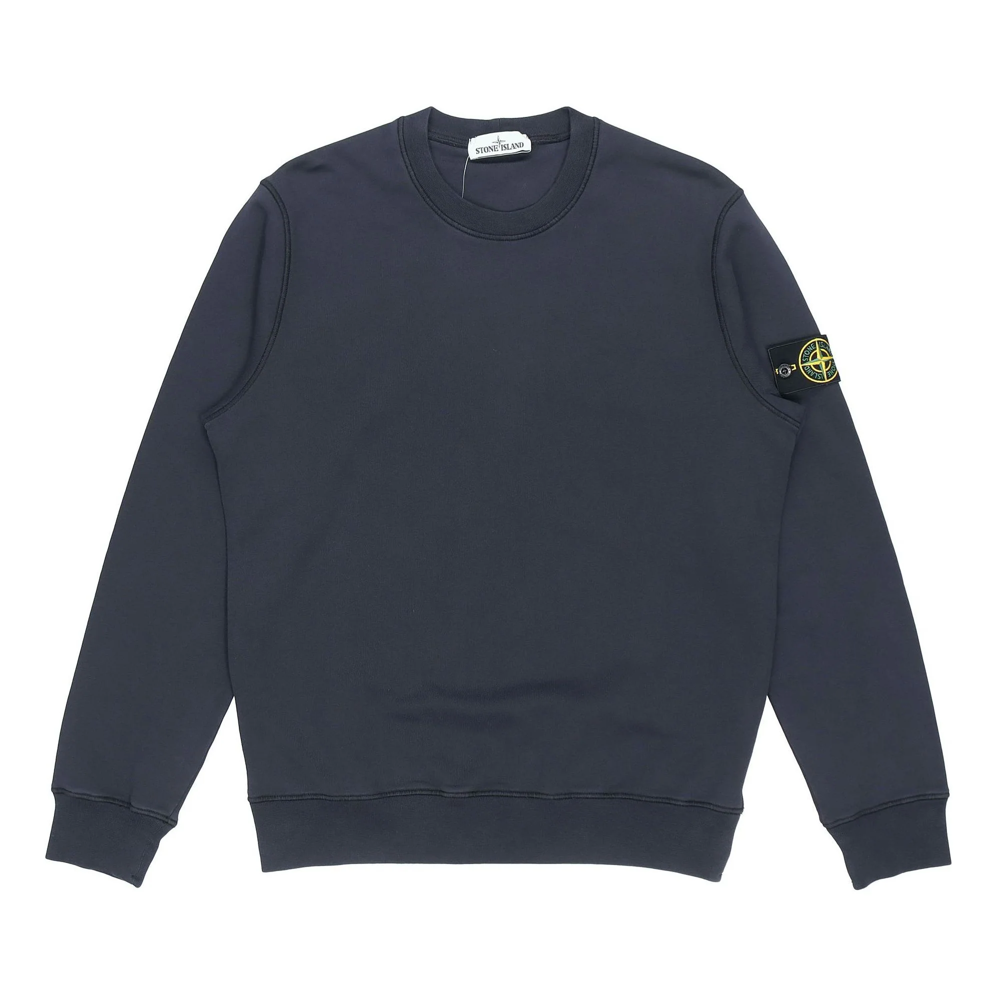 STONE ISLAND Garment Dyed Sweatshirt 'Blue' 741563051-V0020