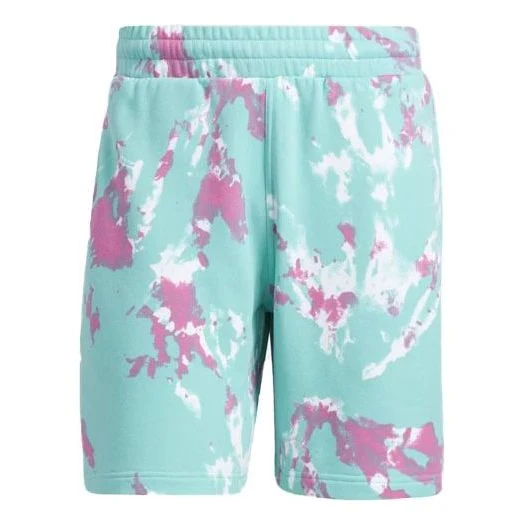 adidas originals Tie Dye Sports Shorts Green H48521