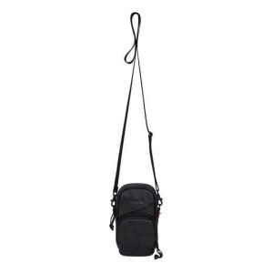 Supreme Patchwork Leather Small Shoulder Bag 'Black' SUP-FW19-959