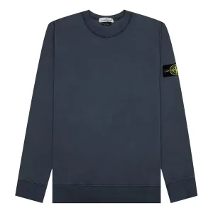 STONE ISLAND Crewneck Sweatshirt 'Dark Blue' 761563051-V0024
