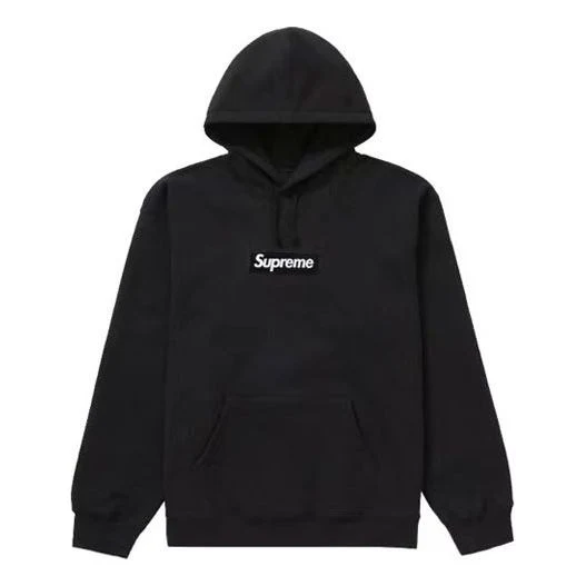 Supreme West Hollywood Box Logo Hooded Sweatshirt 'Black White' SUP-SS23-051