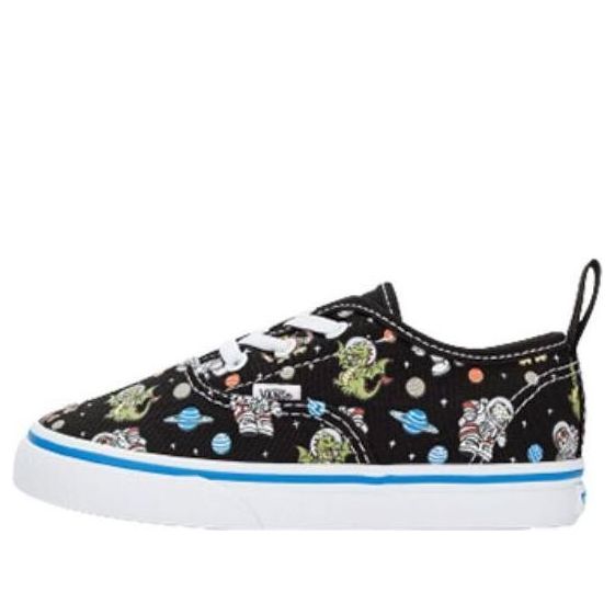 (TD) Vans Authentic Elastic Lace 'Black Multi' VN0A4BUYY61
