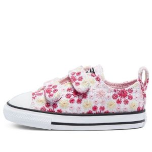 (TD) Converse Chuck Taylor All Star Low Top Embroidery 'Pink Yellow' 771288C