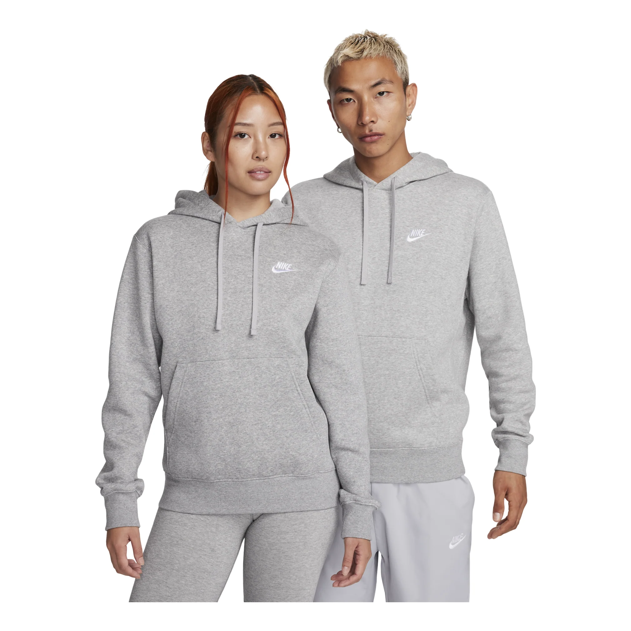 Nike Sportswear Club Hoodie Asia Sizing 'Dark Grey' BV2655-063