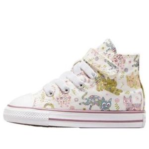 (TD) Converse Chuck Taylor All Star 1V Hi 'White Cat' A05235C