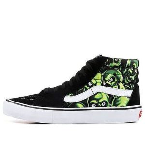 Vans Supreme x SK8-HI 'Glow-In-The-Dark Skull Pile' VN000VHG3FW