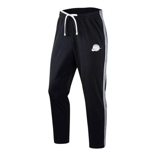 Nike Colorblock Side Basketball Sports Bundle Feet Pants Black DO2877-010