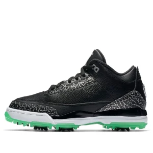 Air Jordan 3 Retro Golf 'Black Green Glow' AJ3783-001