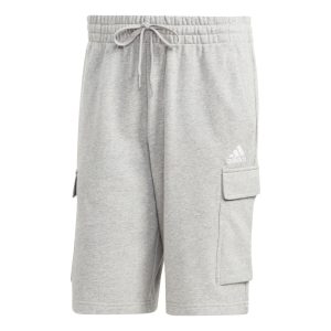 adidas Essentials French Terry Cargo Shorts Asia Sizing 'Grey' HA4340