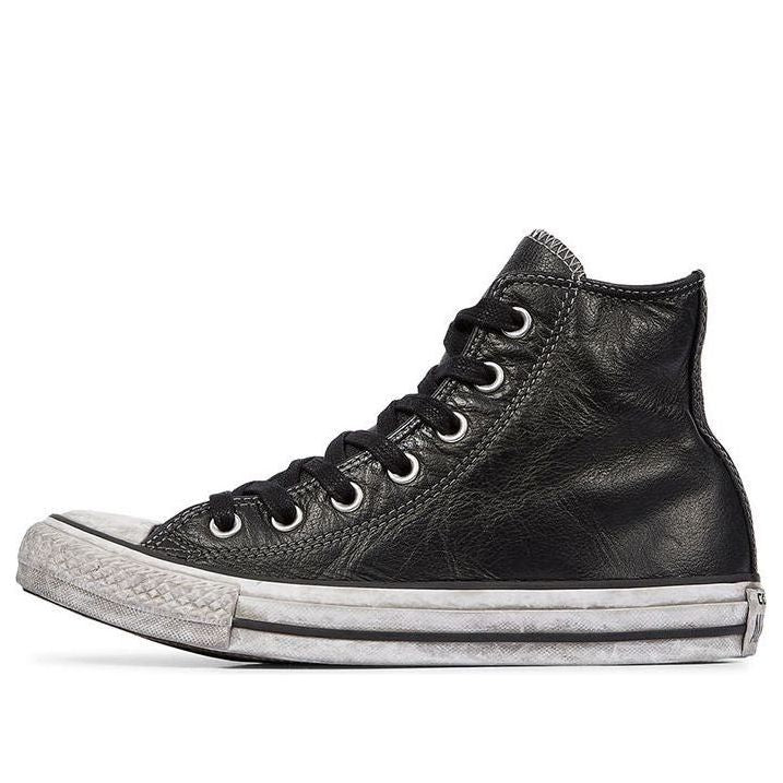 Converse Chuck Taylor All Star Vintage Leather 'Black White' 158575C