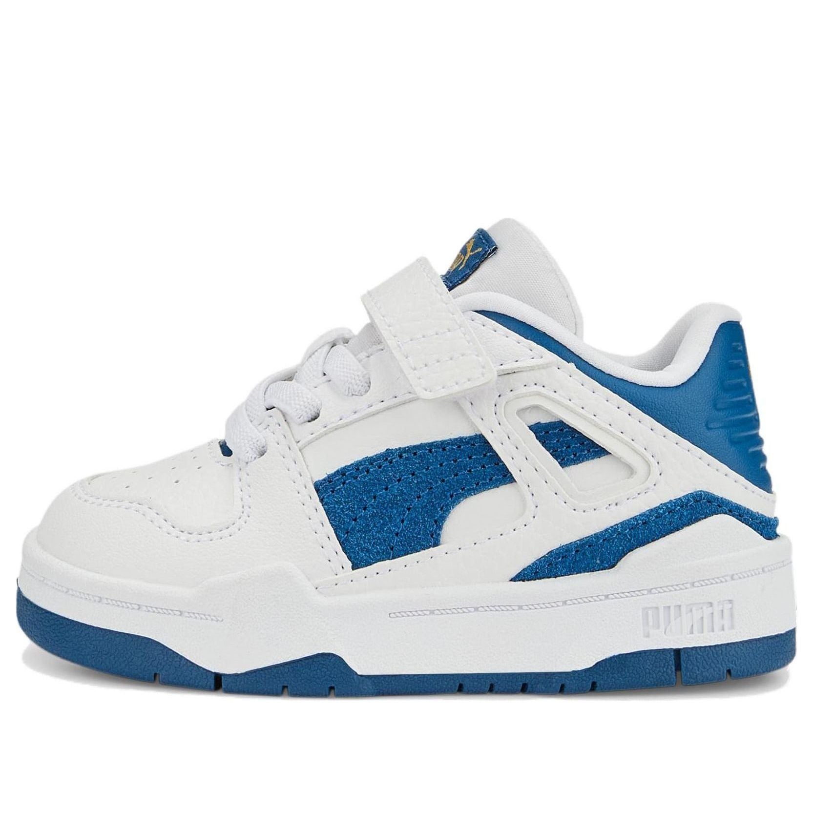 (TD) PUMA Slipstream Suede 'White Lake Blue' 388685-01