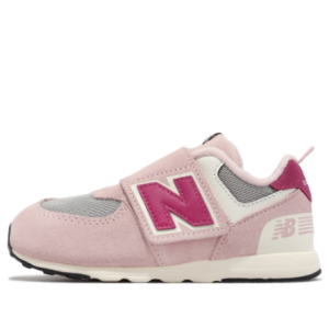 (TD) New Balance 574 NEW-B Hook & Loop 'Crystal Pink Party Pink' NW574KGG