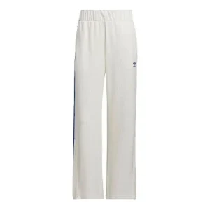 (WMNS) adidas Originals Track Pants 'White Blue' IY7121