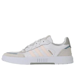 (WMNS) adidas neo Courtmaster White/Pink/Blue FW2897