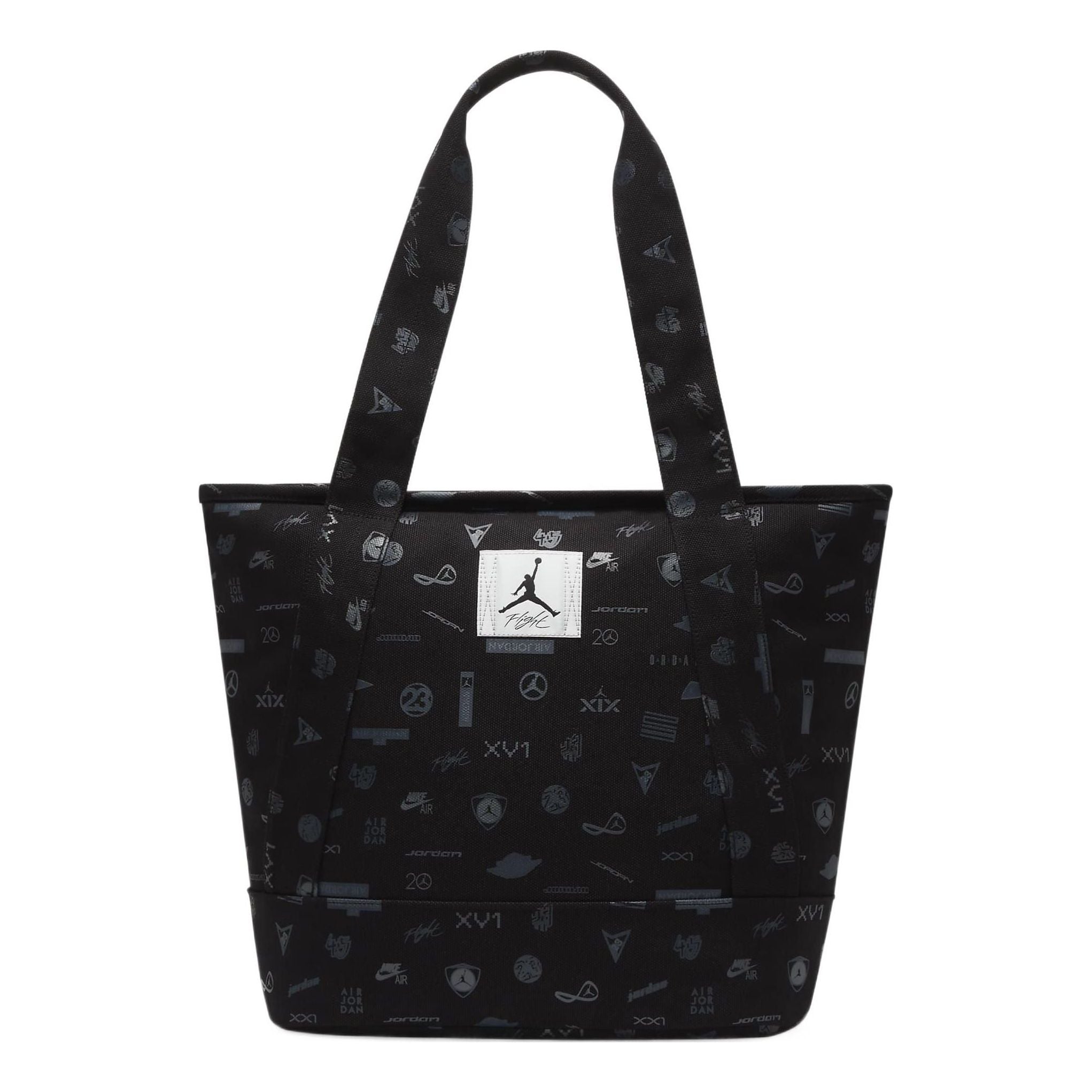 Air Jordan Flight Printed Recycled Cotton Carryall Tote 'Black' WA0785-023