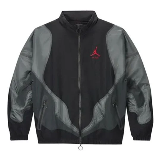 Air Jordan x Off-White Woven Jacket 'Black' CV0550-010