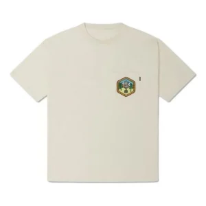 Converse Pocket Logo T-Shirt Asia Sizing 'Ivory' 10025881-A01