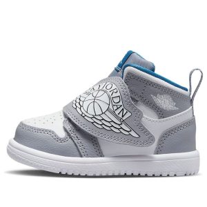(TD) Air Jordan Sky Jordan 1 'Gray White Blue' BQ7196-014