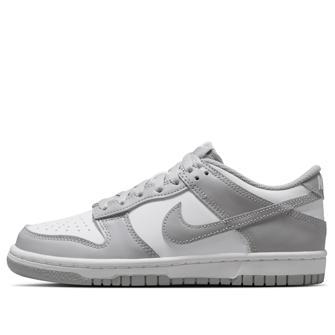 (GS) Nike Dunk Low 'White Light Smoke Grey' FB9109-123